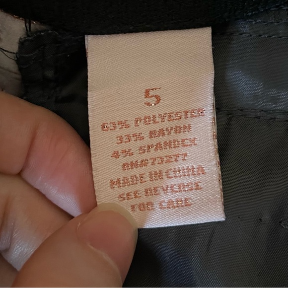 Juniors Gray Dress Pants - Picture 3 of 4